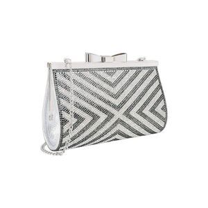 Sparkly Rhinestone Crystal Evening Clutch Bag